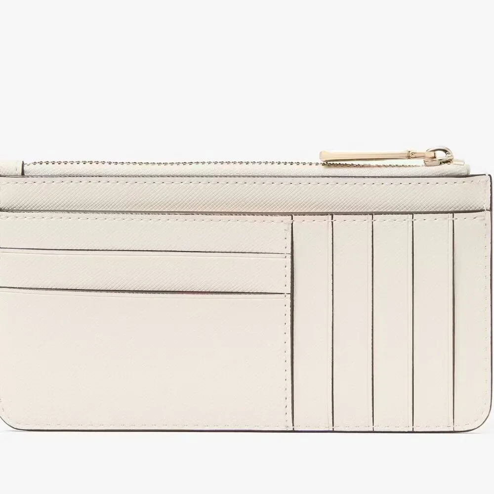 kate spade Oh What Fun! Nutcracker large slim cardholder NWT